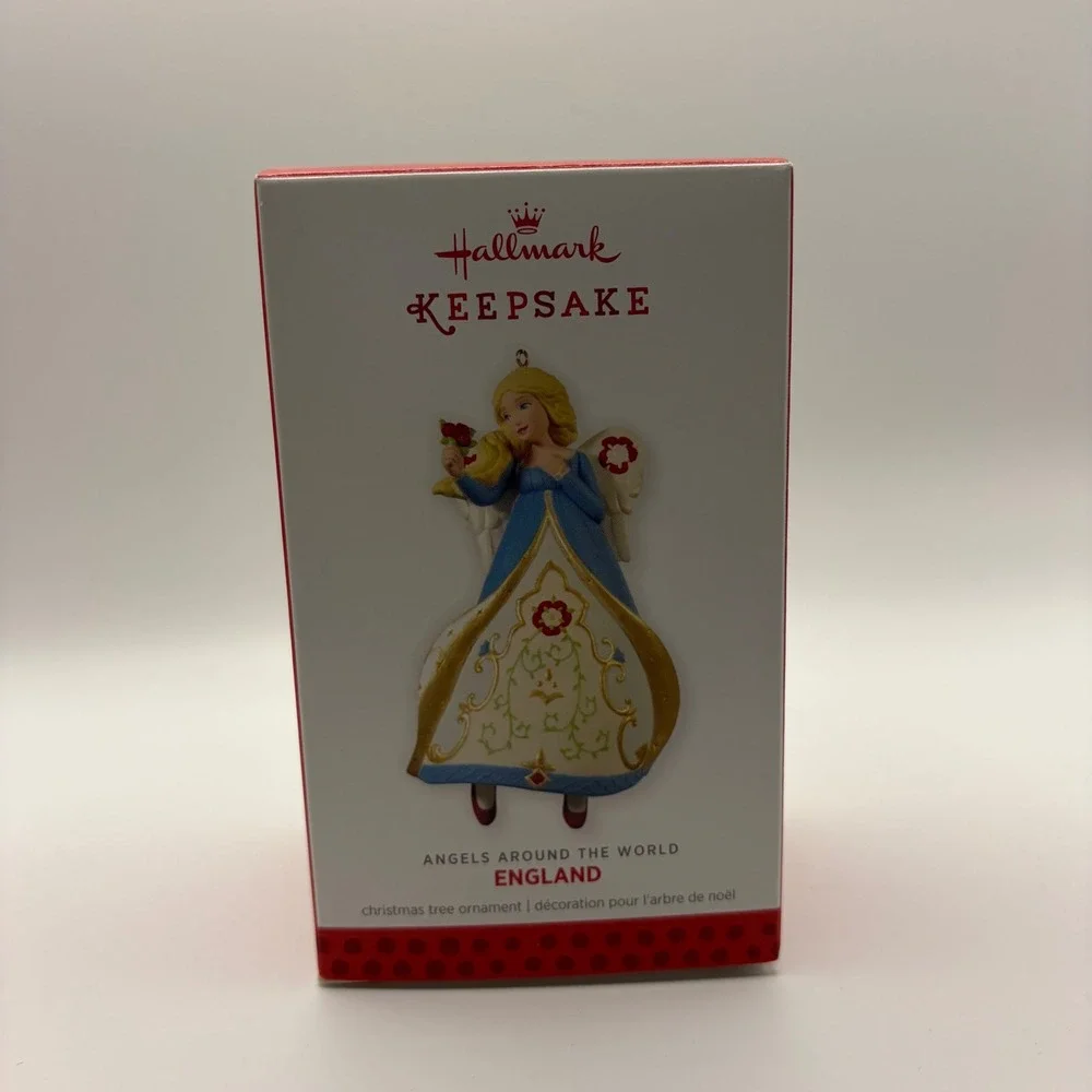2013 Hallmark Keepsake Angels Around the World England Ornament QX9055